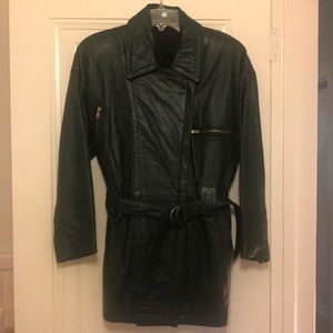 Ladies Leather Coat